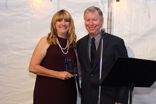 Ken Rayzor and Kathee Boyer Receive Arts Advocate Award